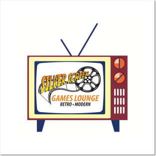 Silver Screen Games Lounge Posters and Art